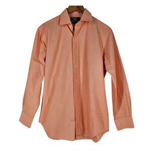 POLO BY RALPH LAUREN REGENT CLASSIC FIT SALMON DRESS SHIRT MEN'S SIZE 15½ 32/33